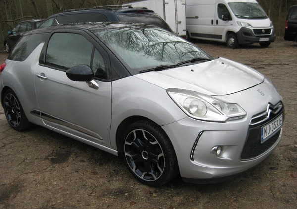 Citroen DS3 cena 22140 przebieg: 164000, rok produkcji 2012 z Warszawa małe 67